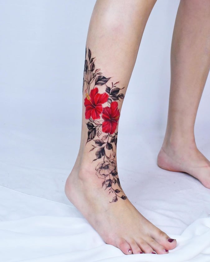 UPDATED 40 Tribal Leg Tattoos