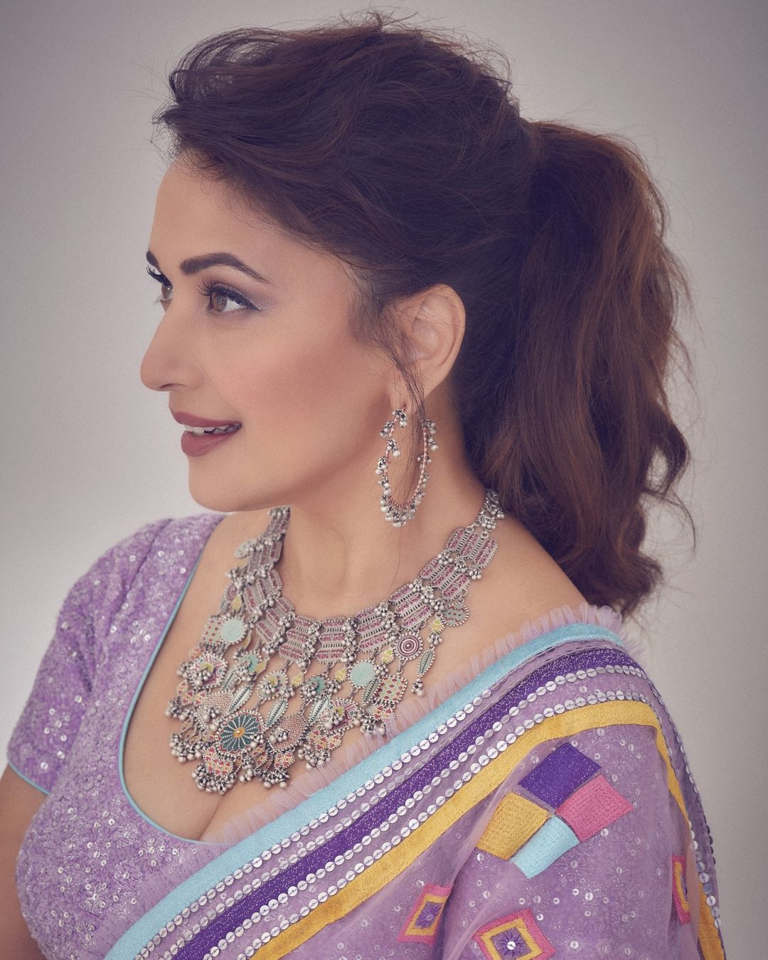 Trendiest Hairstyles Inspired by Madhuri Dixit for Women Over 50 - Tikli