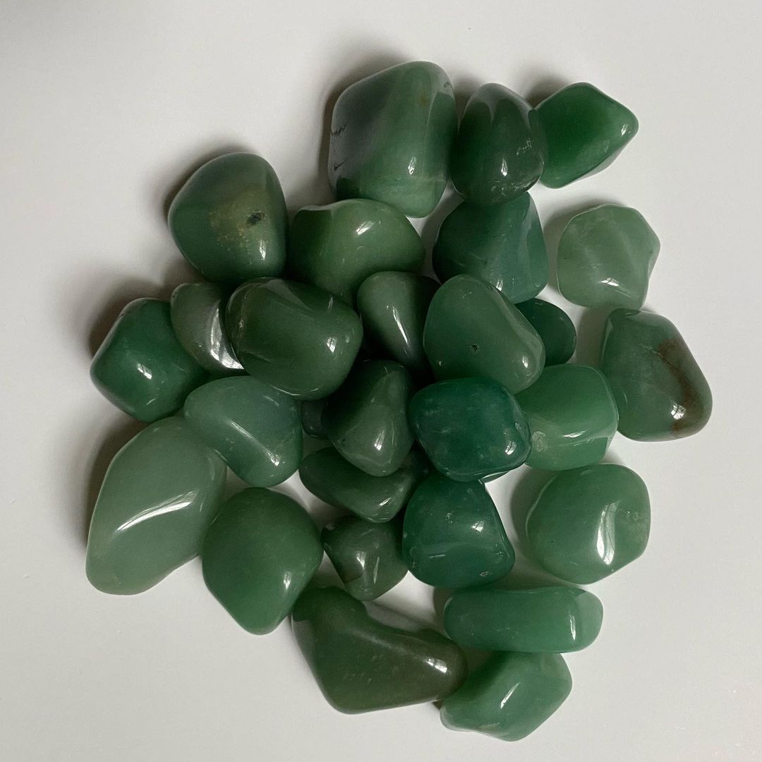crystals for money - Green Aventurine