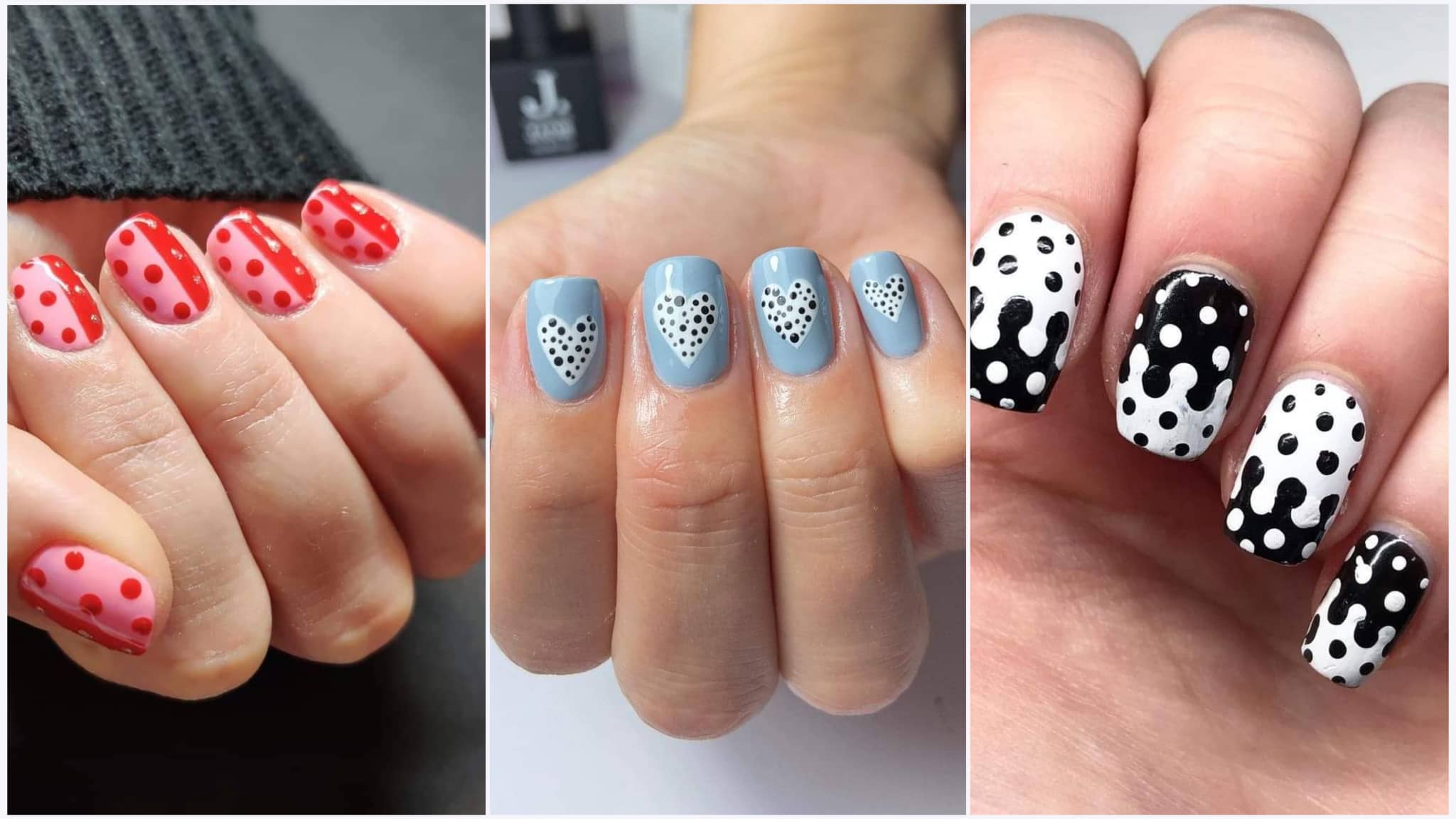 22 Simple Dots Nail Design for Minimalist | See ALL at Lovika | Dot nail  designs, Dots nails, Makeup nails designs