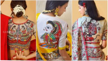 Hand Painted Blouse Designs