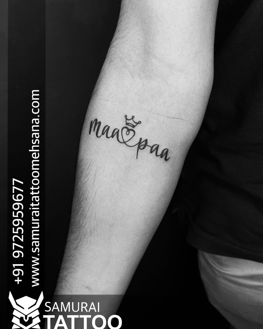 25+ Cute Maa and Paa Tattoo Ideas To Express Your Love - Tikli