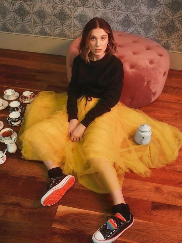 Millie Bobby Brown: the Queen of Converse!