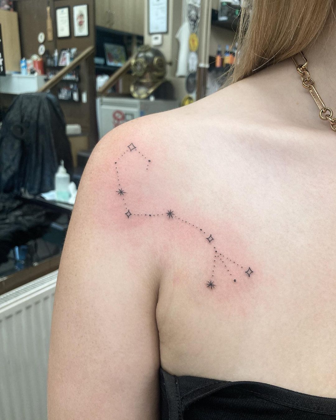 Shoulder Tattoo for women 