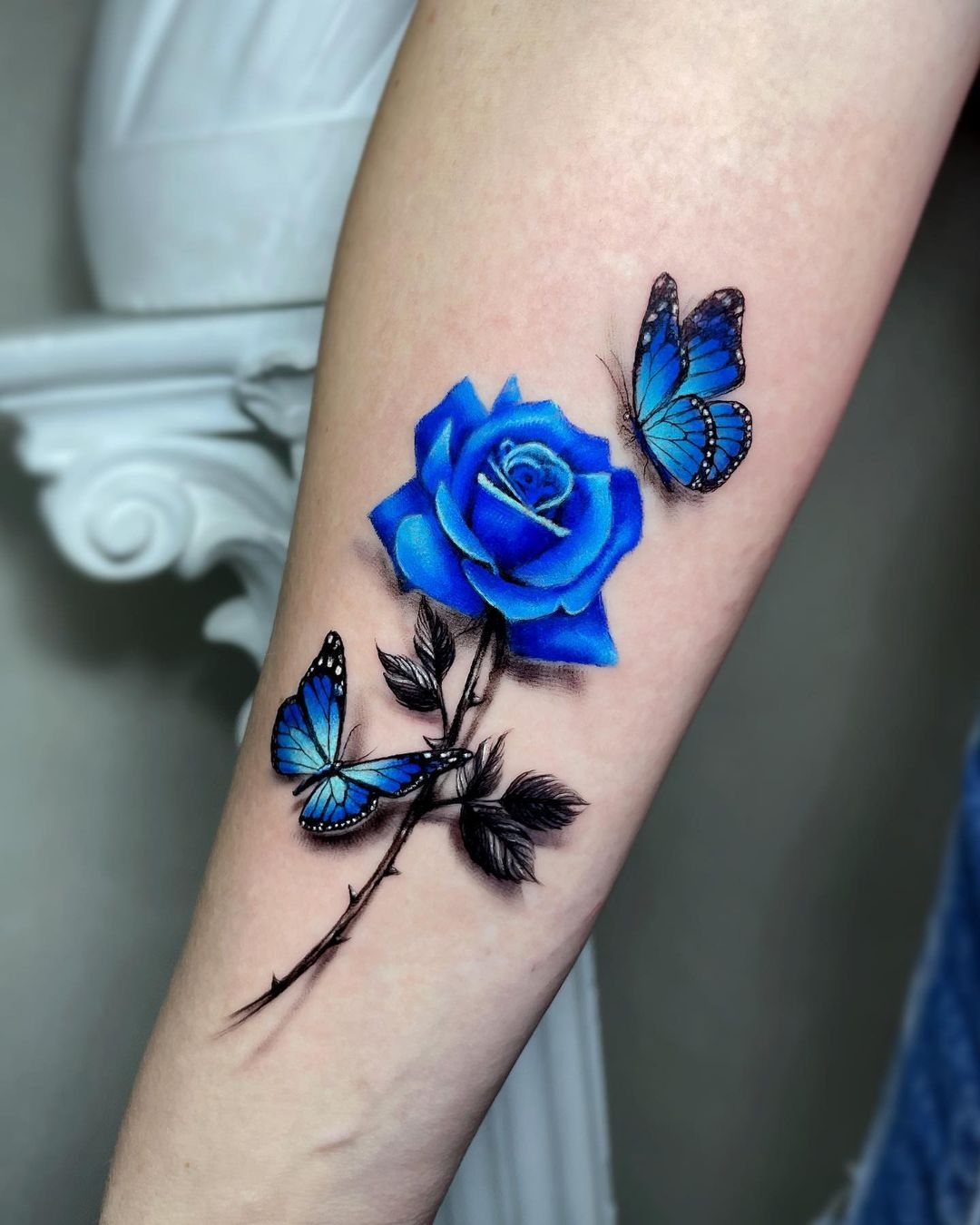 Butterfly 3D Tattoo