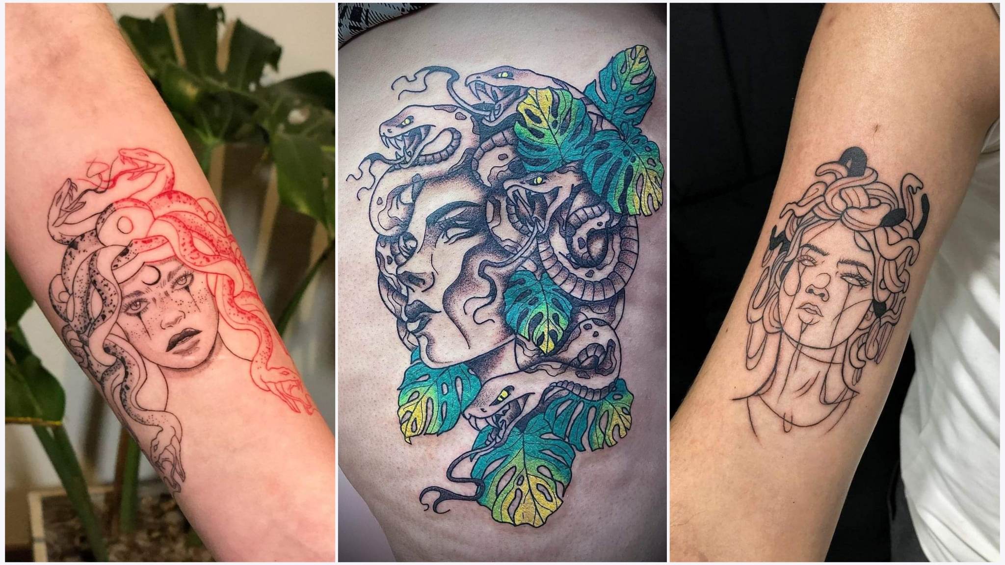 25+ Powerful Medusa Tattoo Ideas with their Meanings - Tikli