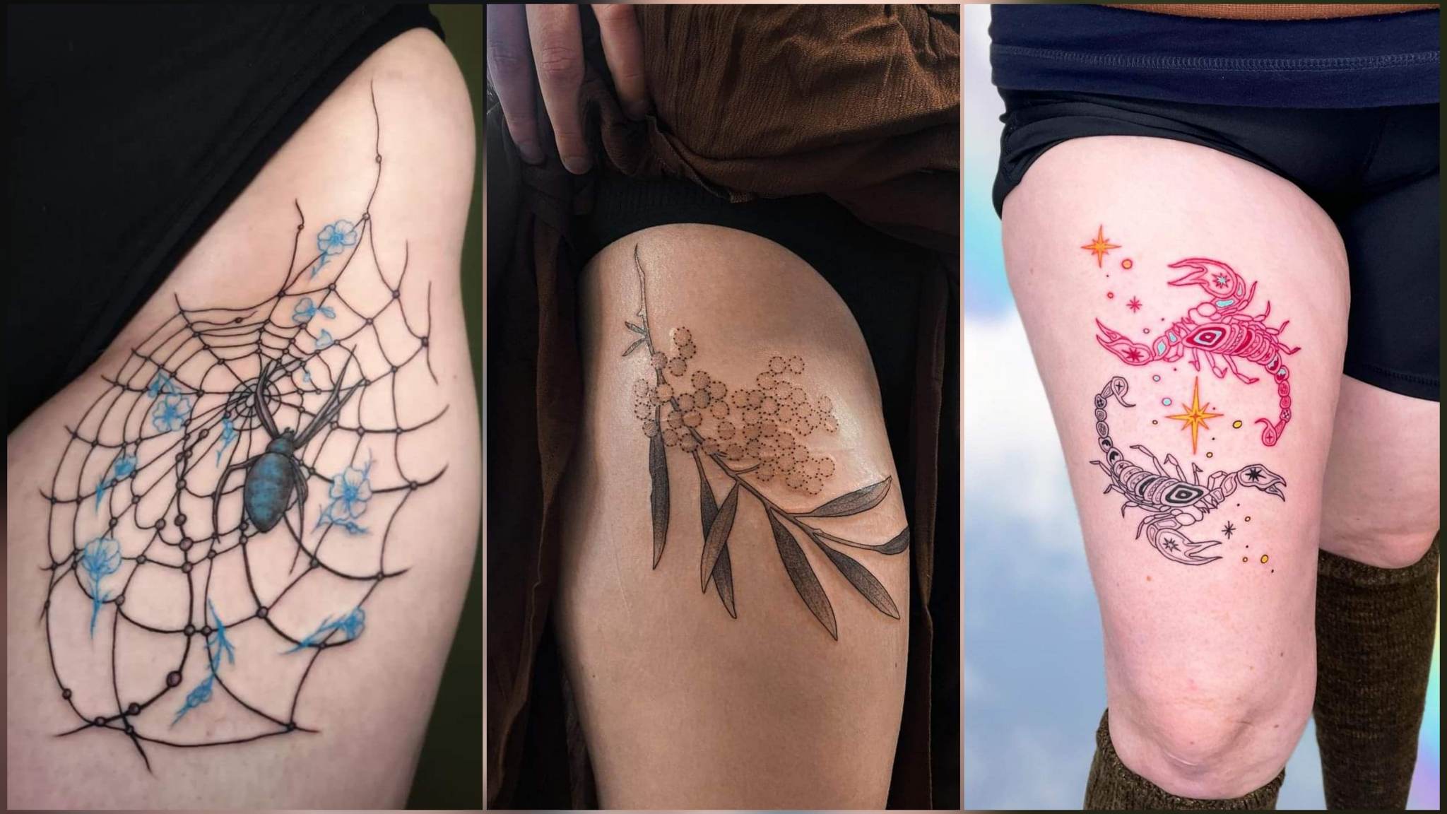 45+ Best Thigh Tattoo Ideas for Women with Their Meaning - Tikli
