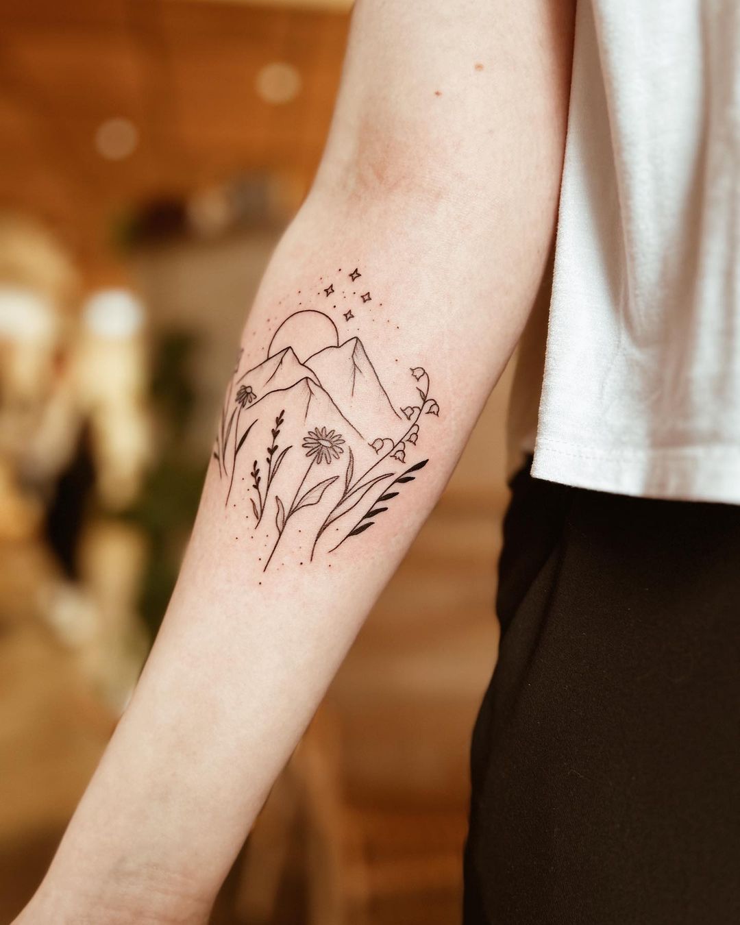 20 Meaningful Mountain Tattoo Designs for Nature Lovers