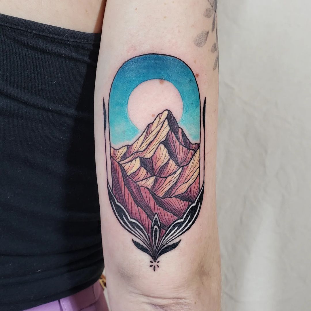 Mountain Tattoo Designs 