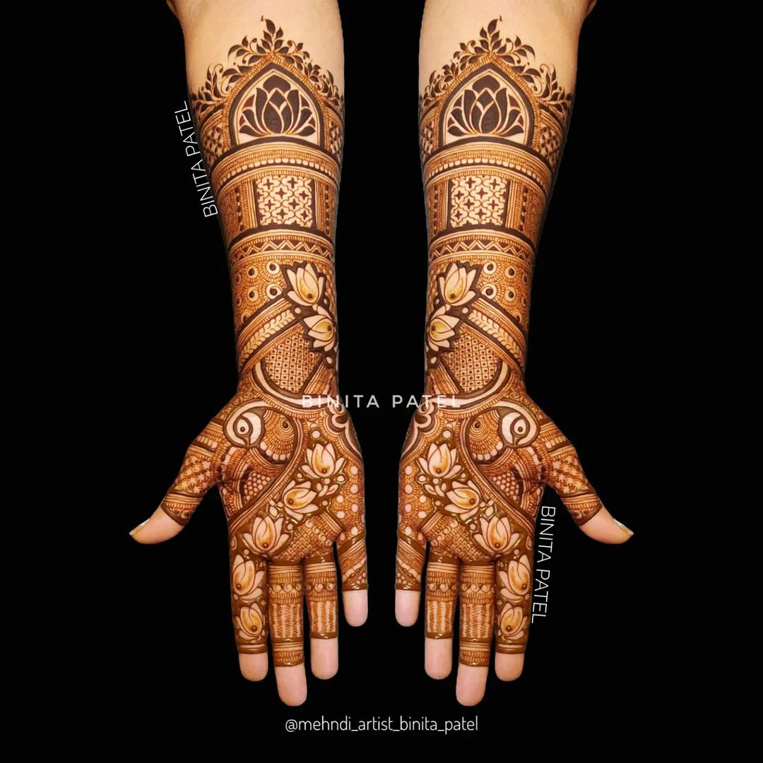 mehndi designs for full hand