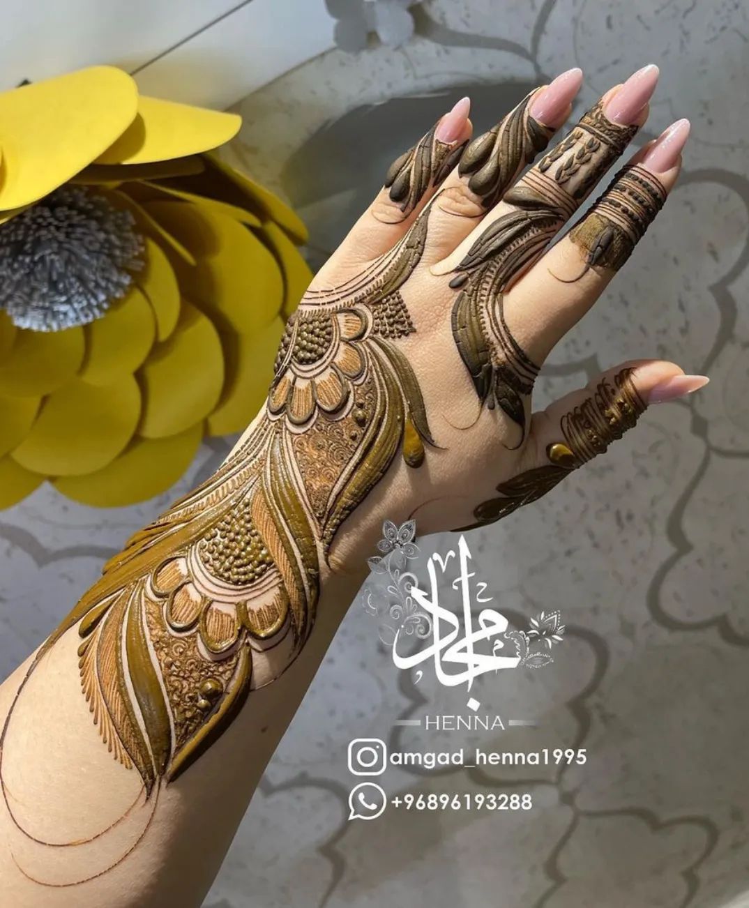 mehndi designs for full hand 